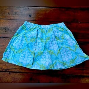 Red Beans Boutique girls skort! Excellent condition! Blue and green / Size 5.